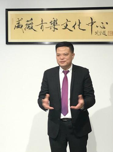 法国华侨华人会主席任俐敏表示,中法关系发展迎来新机遇。(图片来源:本文图片除注明外均由欧洲时报记者孔帆 摄) 法国华侨华人会主席任俐敏表示,中法关系发展迎来新机遇。(图片来源:本文图片除注明外均由欧洲时报记者孔帆 摄)