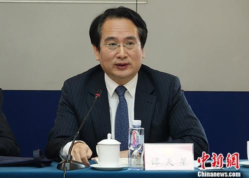 谭天星(资料图) 中新社记者 周乾宪 摄