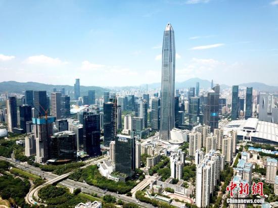 The skyline of Shenzhen, South China's Guangdong Province (Photo/China News Service)