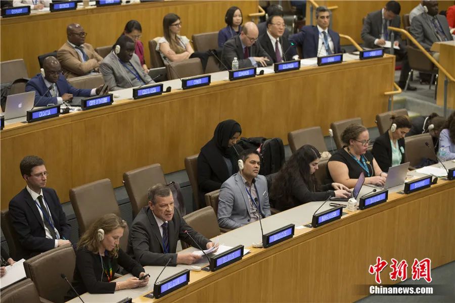 The Third Committee of the United Nations General Assembly deliberated on human rights issues on Oct 29, 2019. Many countries spoke in support of China's human rights claims and initiatives. (Photo: China News Service/Liao Pan)