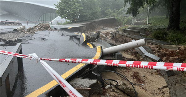 Heavy rainfall batters S Korea, killing at least 8