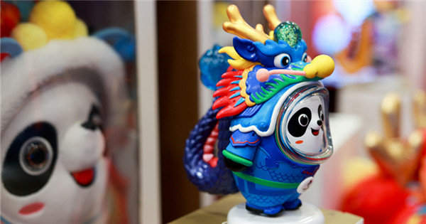 Zodiac dragon versions of Beijing Winter Olympic Games mascot Bing Dwen Dwen unveiled