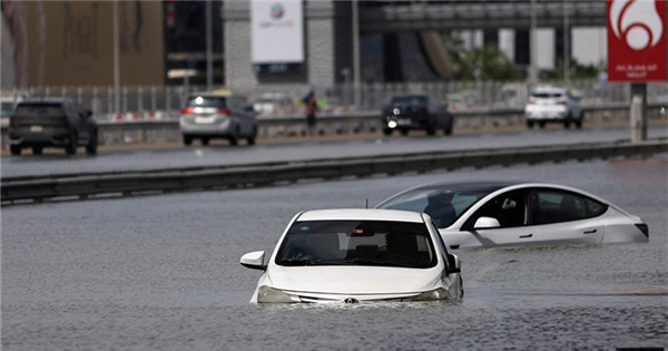 Storm dumps heaviest rain ever recorded in UAE