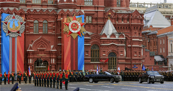 Victory Day military parade held in Moscow