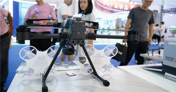 Drones showcased at 8th China-South Asia Expo