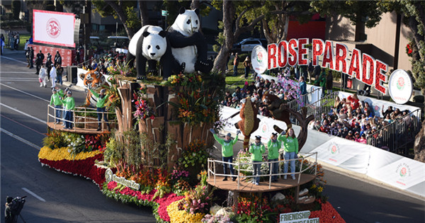 136th Rose Parade held in U.S.