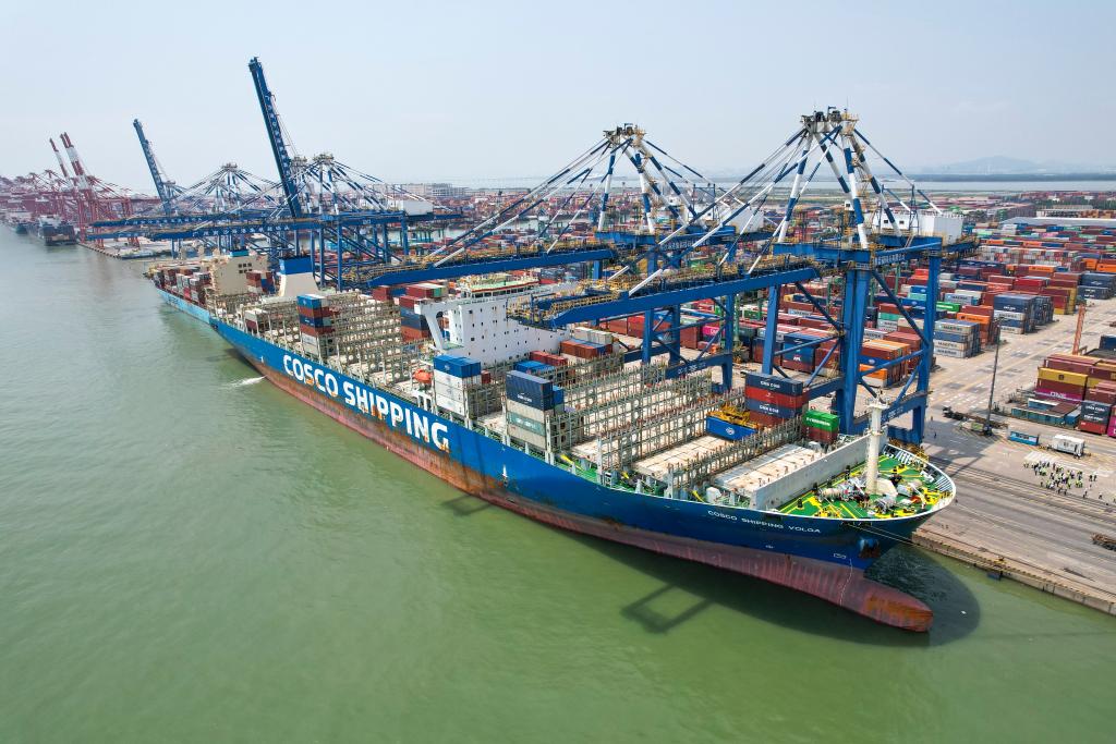 Guangzhou launches direct shipping route to South America