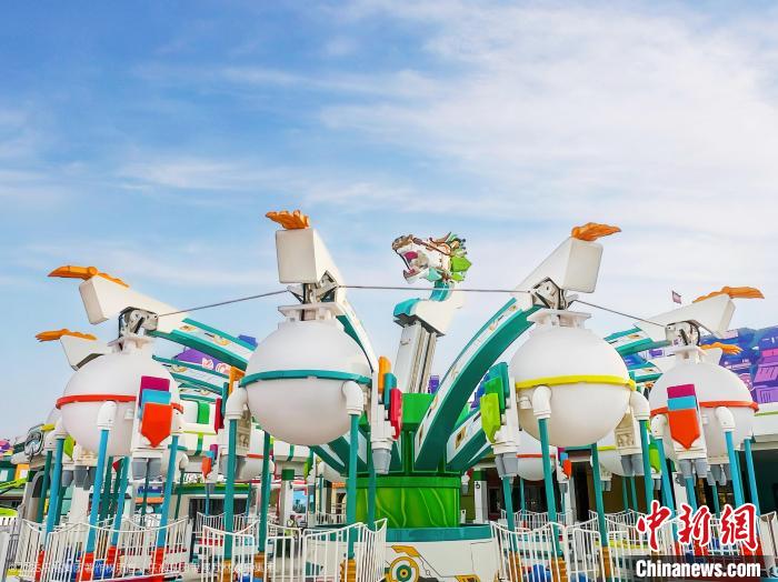 A view of LEGOLAND Shanghai Resort in Shanghai. (Photo provided to China News Service) A view of LEGOLAND Shanghai Resort in Shanghai. (Photo provided to China News Service)