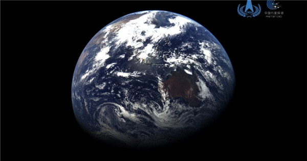 China releases images of Earth, moon captured by Tianwen-2 probe