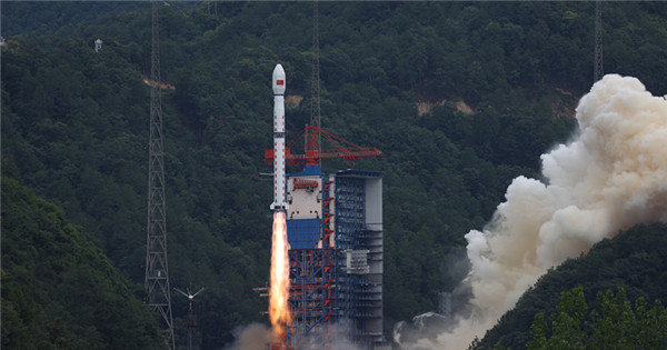 China launches new test satellite