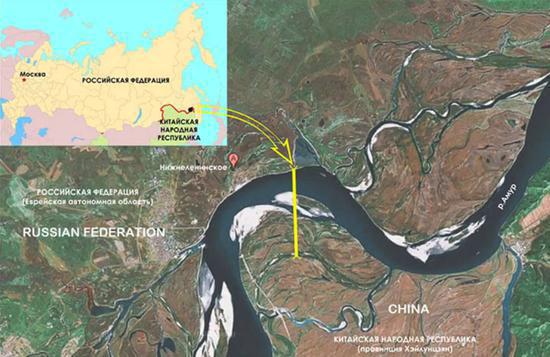 It will link China's northeast railway network with Russia's Siberian railways. /CGTN Photo