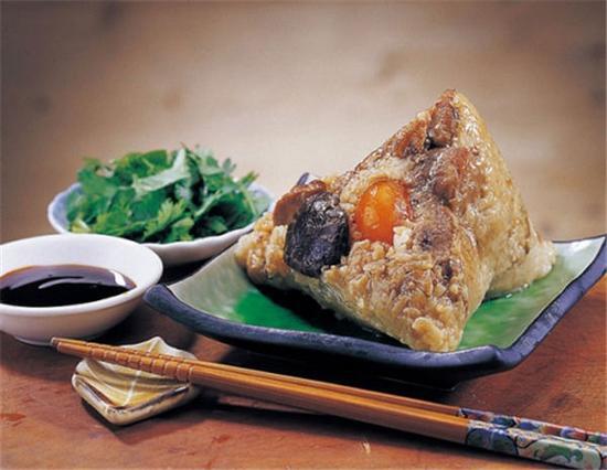 Hokkien braised pork zongzi. (Photo/xinhuanet.com)