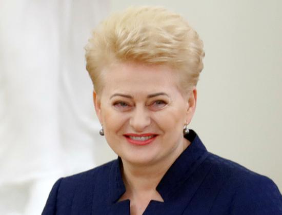 Lithuanian President Dalia Grybauskaite. (Photo/China Daily)