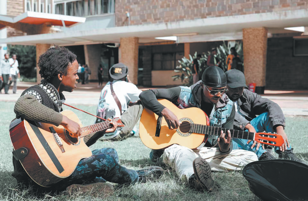The music competition Sing for Africa holds auditions at the University of Nairobi in Kenya, attracting over 500 participants. (Photo/CHINA DAILY)