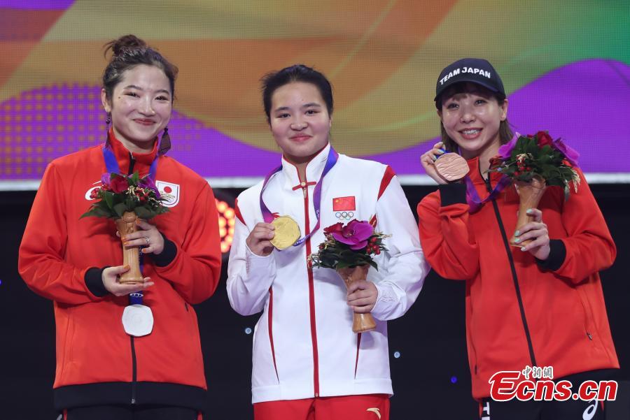 Liu Qingyi claims women's breakdancing gold medal