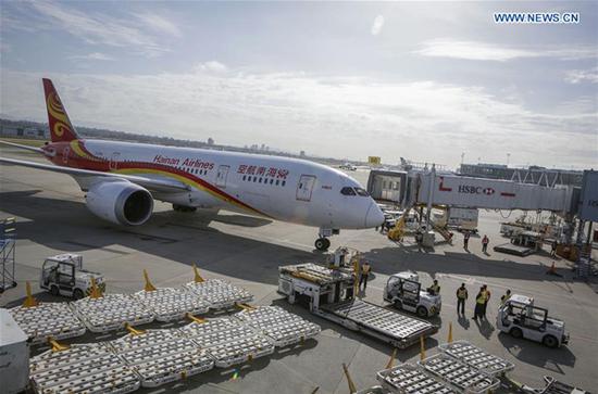 Direct flight between Tianjin, Vancouver launched