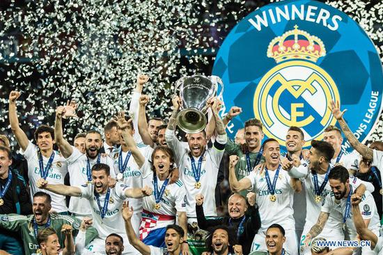 Real Madrid claims title of UEFA Champions League