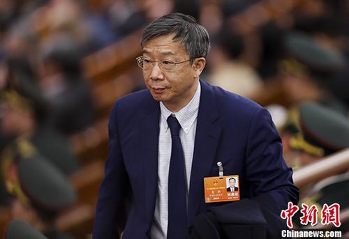 People's Bank of China (PBOC) Governor Yi Gang. (File photo/China News Service)