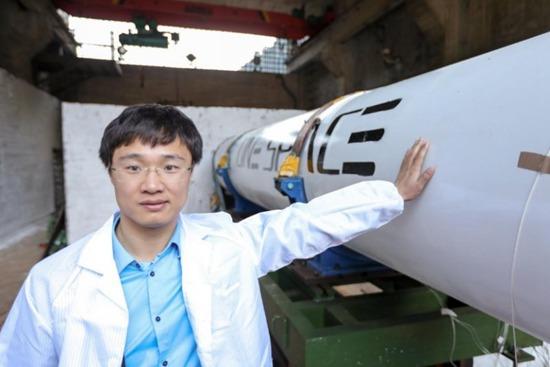 Founder of OneSpace Technology Shu Chang. (Photo/China Youth Daily)
