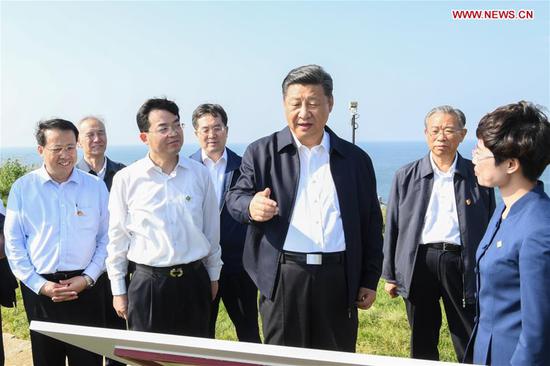 President Xi inspects east China's Shandong
