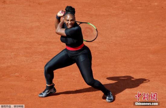 Photo taken on May 29, 2018 shows Serena Williams of the U.S in action during French Open. (Photo/Agencies)