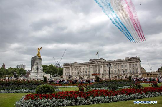 Britain's Royal Air Force marks centenary with national day of celebrations