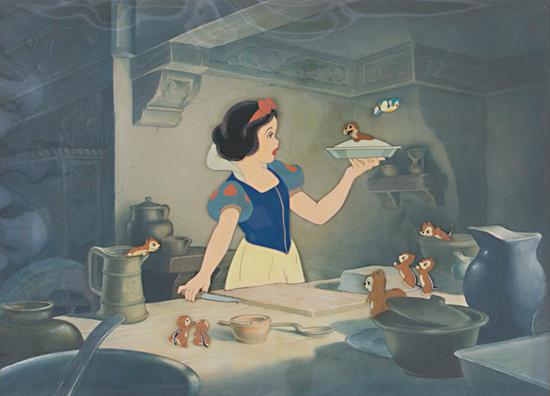 A celluloid film of Snow White and the Seven Dwarfs.(Photo provided to China Daily)