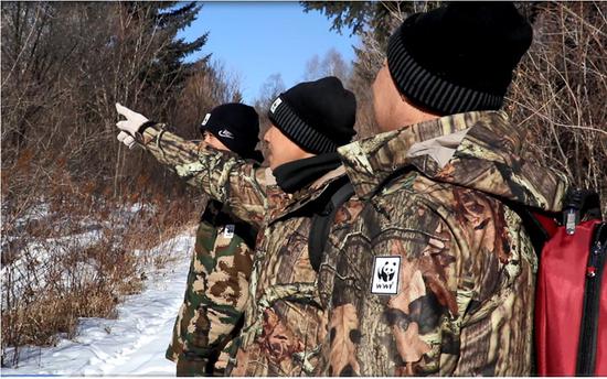 Rangers patrol the Northeast Tiger and Leopard National Park. (Photo provided to China Daily)
