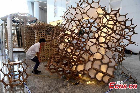 Cross-strait architecture modeling contest held in Fuzhou