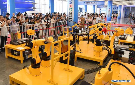 World Robot Conference 2018 kicks off in Beijing