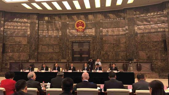 The committee was established in Beijing on August 26, 2018. /CGTN Photo