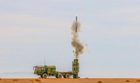 China's military stages air defense drill