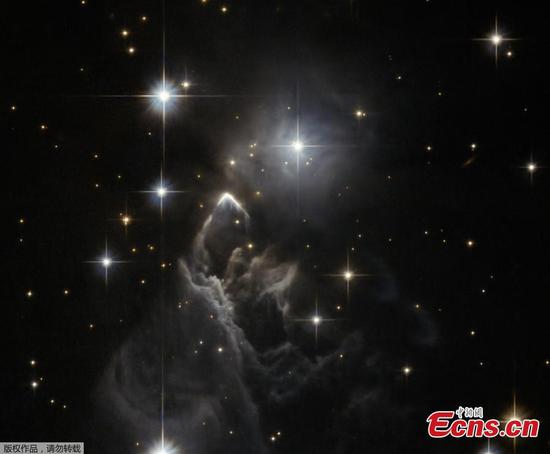 Hubble’s lucky observation of enigmatic cloud 