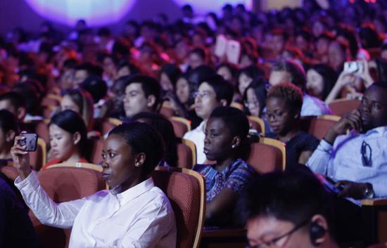 Audience attend the fourth event of Vision China in Beijing, Sept. 6, 2018. (Photo by Chen Zebing/chinadaily.com.cn)
