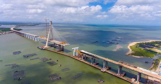 China's strongest earthquake-resistant bridge to be completed this year