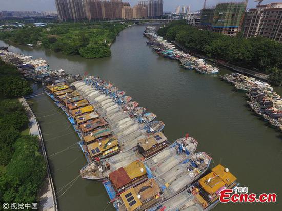 South China's Zhongshan City braces for Typhoon Mangkut