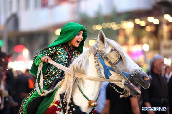 People celebrate upcoming Ashura in Baghdad
