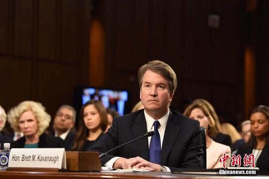 Brett Kavanaugh (File Photo/Chinanews.com)