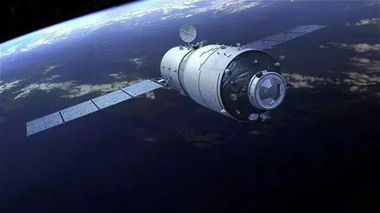 The Tiangong-2 space lab, file photo. (Photo/CCTV)