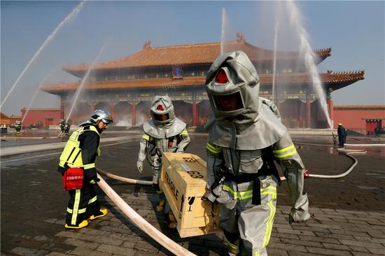 Palace Museum firefighters safeguard country's past