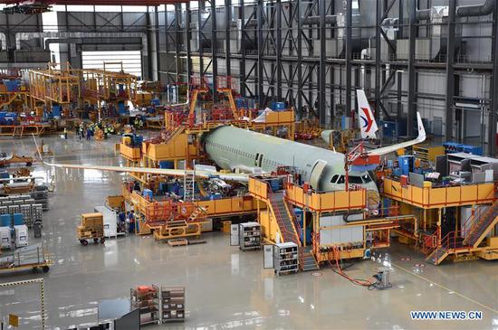 Take a look at Airbus' Tianjin final assembly line