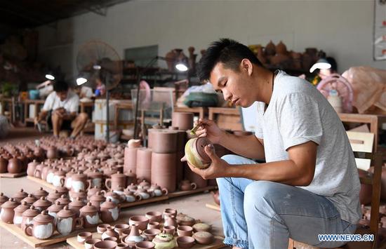 Nixing pottery making: well-preserved tradition in Qinzhou