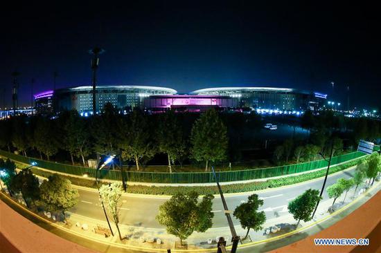 In pics: main venue of upcoming China Int'l Import Expo