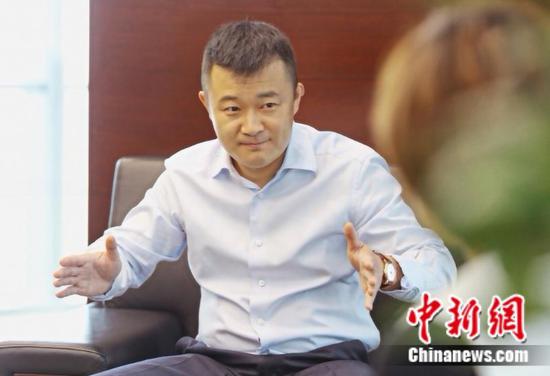 Zhang Lizhou, CEO of Xinyuan Group. (Photo provided to Chinanews.com)