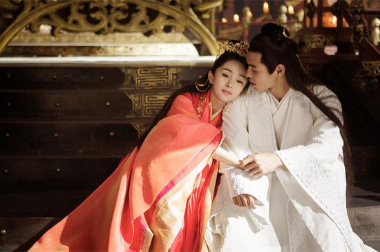 A scene from Legend of Fuyao, which premiered in China in June and generated nearly 14 billion hits in less than two months. (Photo provided to China Daily)