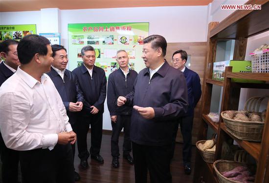 Xi Jinping makes inspection tour in Qingyuan, Guangdong 