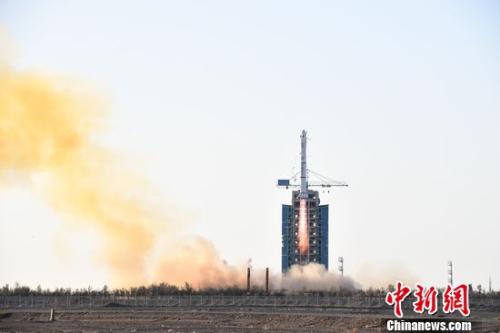 China sends an ocean-observing satellite successfully into space on Oct 29, 2018. (Photo/chinanews.com)