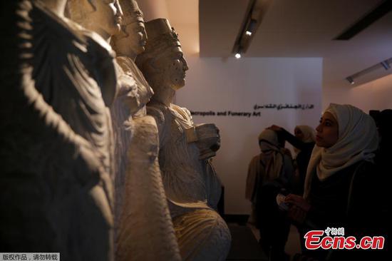 Syria's national museum reopens doors in war-scarred Damascus