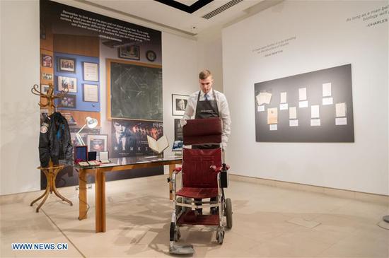 Stephen Hawking's papers, wheelchair for sale