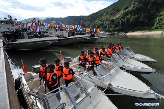 76th Mekong River joint patrol begins in SW China